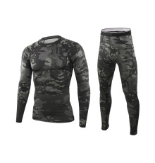 Термобелье мужское A152 3XL Camouflage Black