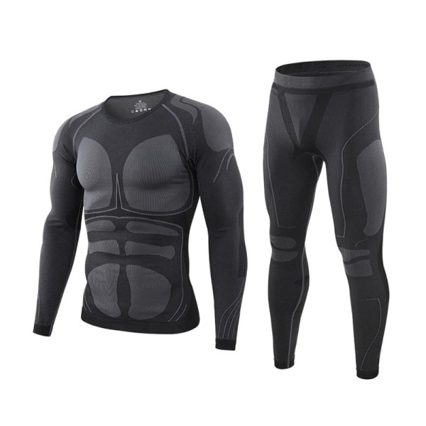 Мужское термобелье Lesko A200 Black M зимний комплект для мужчин