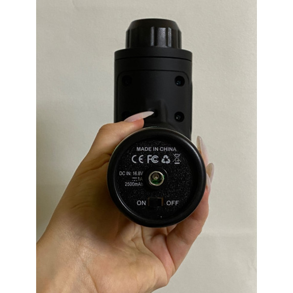 Ударний масажер Boostex (massage gun) з 30 режимами, 21 насадкою та акумулятором.