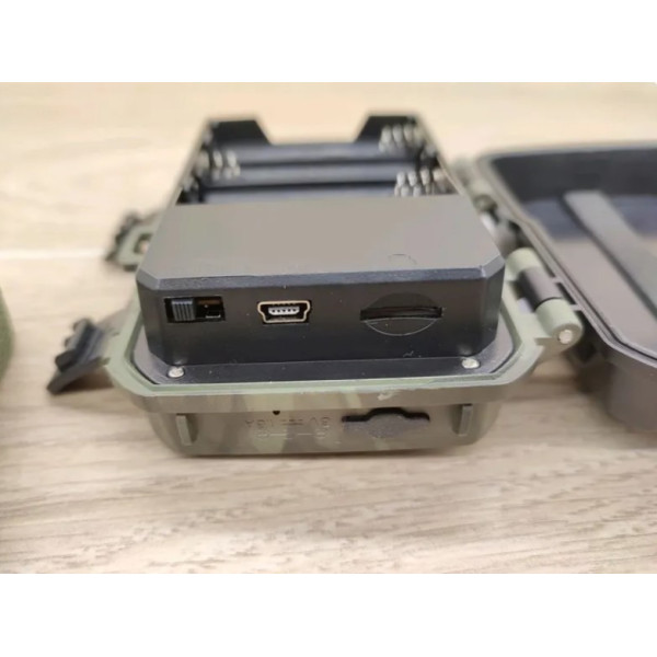 Фотопастка Suntek Mini 300 (301) — камера для охорони з датчиком руху, нічним зніманням і захистом IP66, кут огляду 70°, дальність до 20 м.