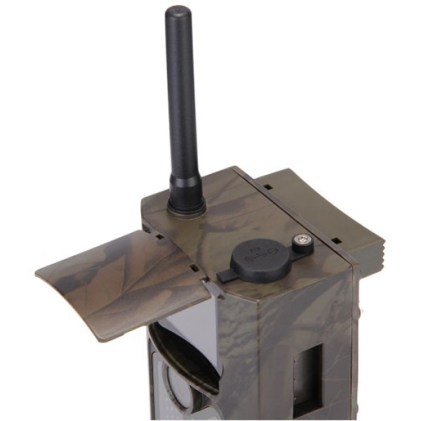 Фотопастка Suntek HC 550M/G з дальністю 25 м, кутом огляду 120°, датчиком руху, GSM модулем 3G, нічною зйомкою та можливістю запису фото і відео.