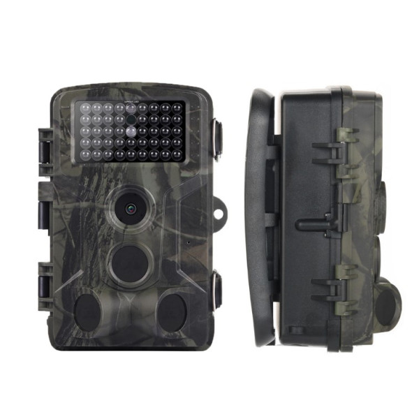 Фотопастка Suntek HC-802A з датчиком руху та нічним зніманням, огляд 120°, захист IP65, дальність 20м — ідеальна камера для охорони.