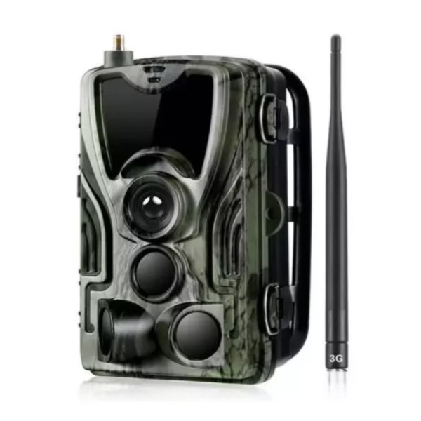 Фотопастка Suntek HC 801M з GSM модулем G2, огляд 120°, нічна зйомка, датчик руху, захист IP65, дальність 25 м.