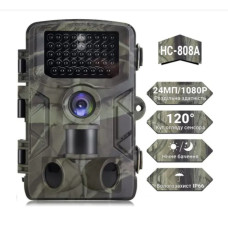 Фотопастка Suntek HC-808A з кутом огляду 120°, датчиком руху, нічним знімком та захистом IP65 — камера для охорони на відстані до 20 метрів.
