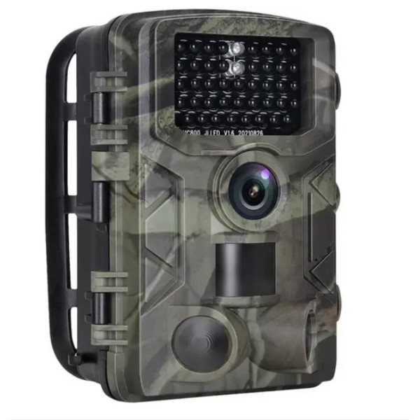 Фотопастка Suntek HC-808A з кутом огляду 120°, датчиком руху, нічним знімком та захистом IP65 — камера для охорони на відстані до 20 метрів.