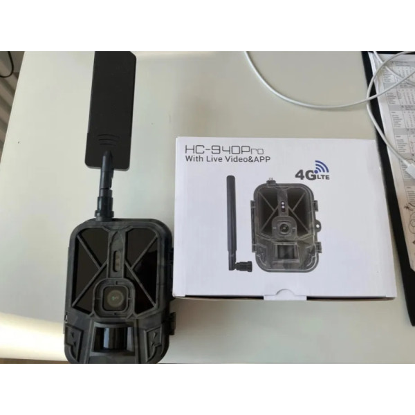 Фотоловушка HC940 LTE PRO з передачею даних, акумулятор 10000mAh, 4G та APP, відео 4K, фото 30MP