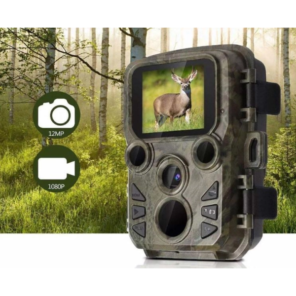 Фотопастка Mini 301: компактність, якісна зйомка, інфрачервоне підсвічування