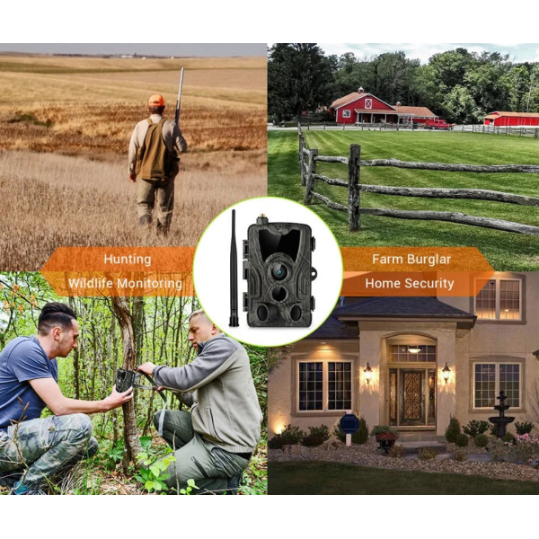 Фотопастка Suntek WiFi 801 Pro - Камера для спостереження з WiFi