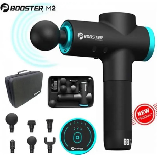 Професійний перкусійний масажер для м'язів Booster M2-B (24V)
