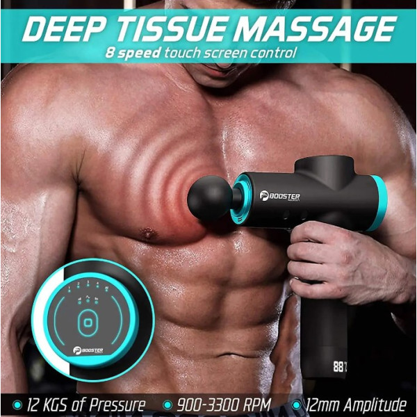 Професійний перкусійний масажер для м'язів Booster M2-B (24V)