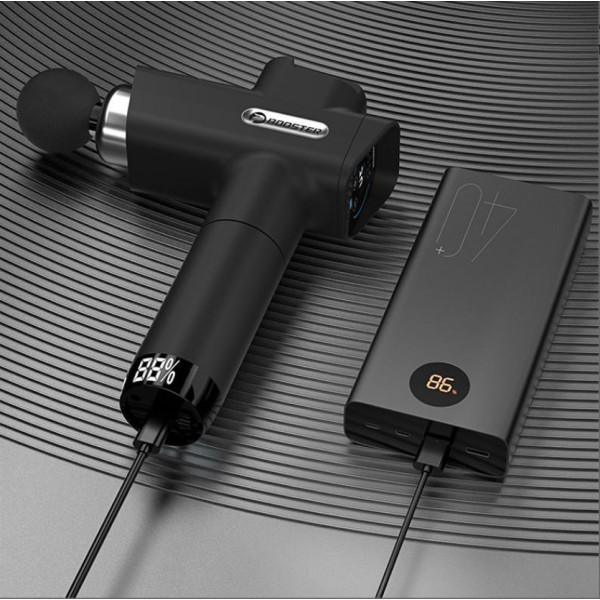 Перкусійний масажер Booster M2-D — масажер пістолет для ефективного масажу.