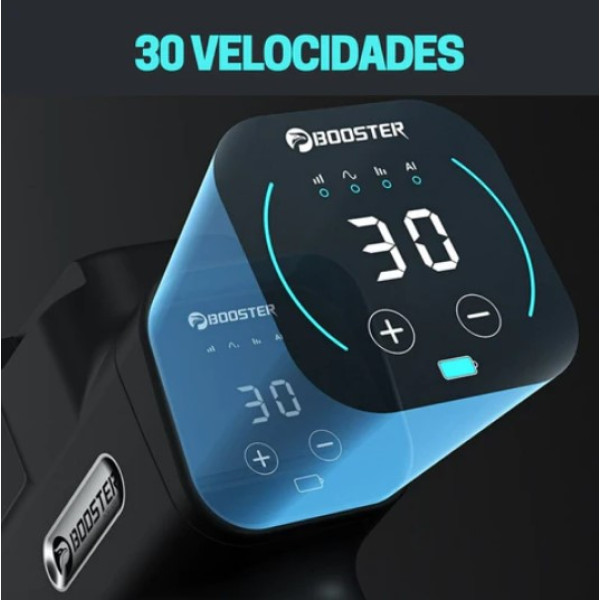 Перкусійний масажер Booster M2-D — масажер пістолет для ефективного масажу.