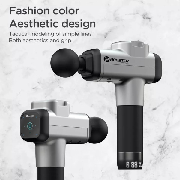 Перкусійний масажер Booster M2-A — потужний ударний пістолет для масажу