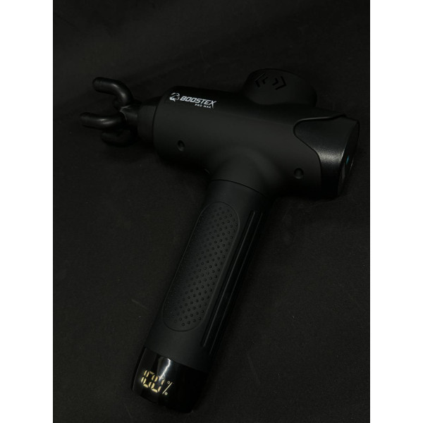 Компактний перкусійний масажер Boostex Pro Max 2 з 21 насадкою в кейсі