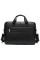 Шкіряна чоловіча сумка для ноутбука та документів чорна 39x28x8,  портфель для паперів, чорний
