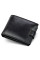 Класичне чоловіче портмоне з натуральної шкіри ST Leather В102 Чорний