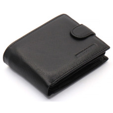 Чорне чоловіче портмоне з натуральної шкіри із візитницею Marco Coverna MC-2057-1