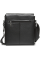 Чоловічий класичний месенджер 23х26х6, шкіряний барсетка через плече Tiding Bag 2862 чорний