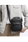 Чоловіча сумка барсетка 17x21x9, шкіряна сумочка планшет Tiding Bag 75003 чорна
