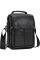 Сумка-барсетка чоловіча через плече 22х18х8, шкіряна сумочка планшет Tiding Bag TD-69291 чорна