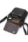 Сумка-барсетка чоловіча через плече 22х18х8, шкіряна сумочка планшет Tiding Bag TD-69291 чорна