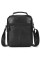 Сумка-барсетка чоловіча через плече 22х18х8, шкіряна сумочка планшет Tiding Bag TD-69291 чорна