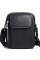 Чоловіча шкіряна сумка-барсетка 19х24х7.5, сумочка планшет через плече чорна Bexhill BX-09164