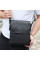 Сумка месенджер 21.5x25x7 шкіряна барсетка для чоловіків Tiding Bag 35775 чорна