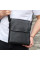 Сумка месенджер 21.5x25x7 шкіряна барсетка для чоловіків Tiding Bag 35775 чорна