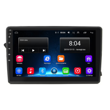 Штатная магнитола Lesko для Audi A4 IV (B8) Рестайлинг 2011-2015 экран 9" 2/32Gb Wi-Fi GPS Base