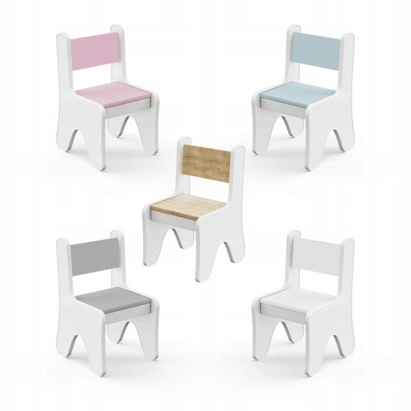 Зручний столик в дитячу кімнату 70×45×51, дитячий гральний стіл з шухлядкою, білий з деревом