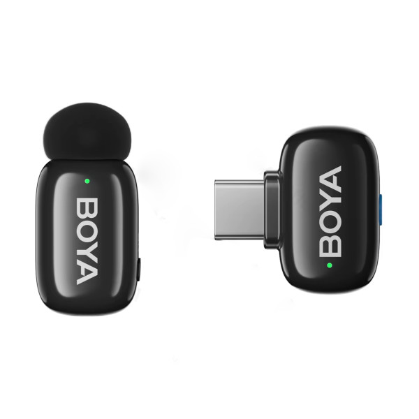 Мікрофон петличний бездротовий BOYA mini-17 (Type-C) black