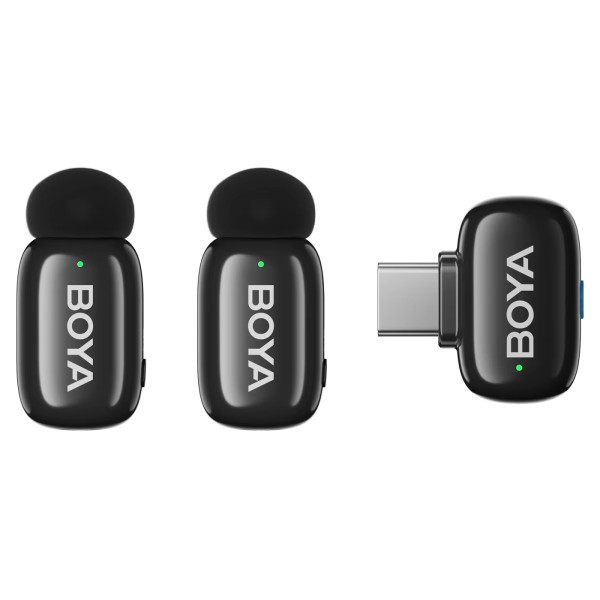 Мікрофон петличний бездротовий BOYA mini-23 (Type-C) black