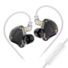 Навушники KZ ZS10 Pro 2 з мікрофоном black