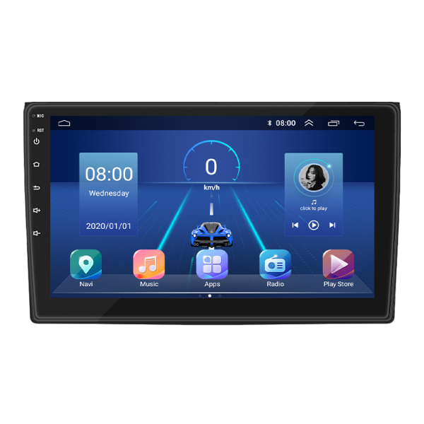 Штатная магнитола Lesko для Audi RS 4 II (B7) 2005-2009 экран 9" 4/32Gb 4G Wi-Fi GPS Top