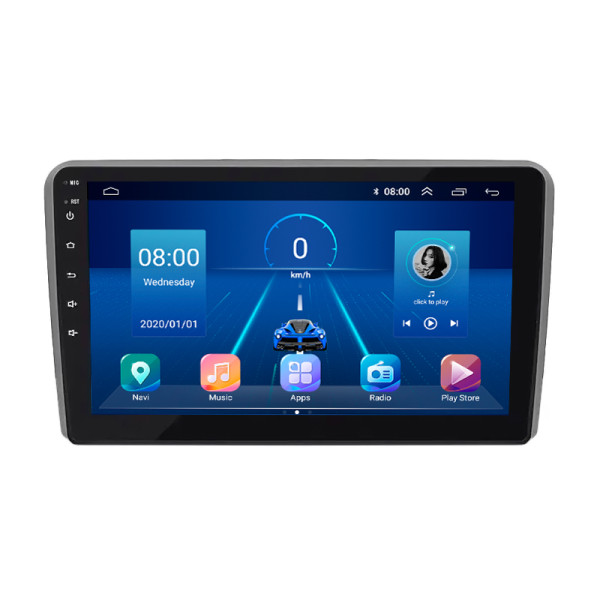 Штатная магнитола Lesko для Audi RS 3 I (8P) 2011-2012 экран 9" 2/32Gb 4G Wi-Fi GPS Top