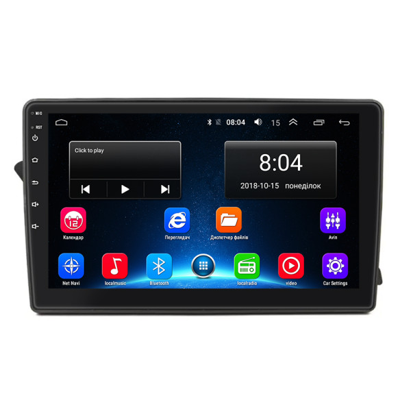 Штатная магнитола Lesko для Audi RS 4 III (B8) 2012-2015 экран 9" 2/32Gb Wi-Fi GPS Base