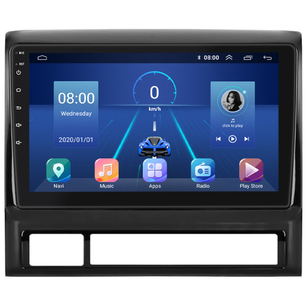 Штатная магнитола Lesko для Toyota Tacoma II Рестайлинг 2011-2015 экран 9" 4/32Gb 4G Wi-Fi GPS Top