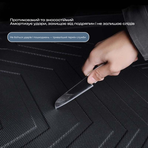 Защитная накладка BYD Song Plus 2024+ в багажник на задние спинки сидений