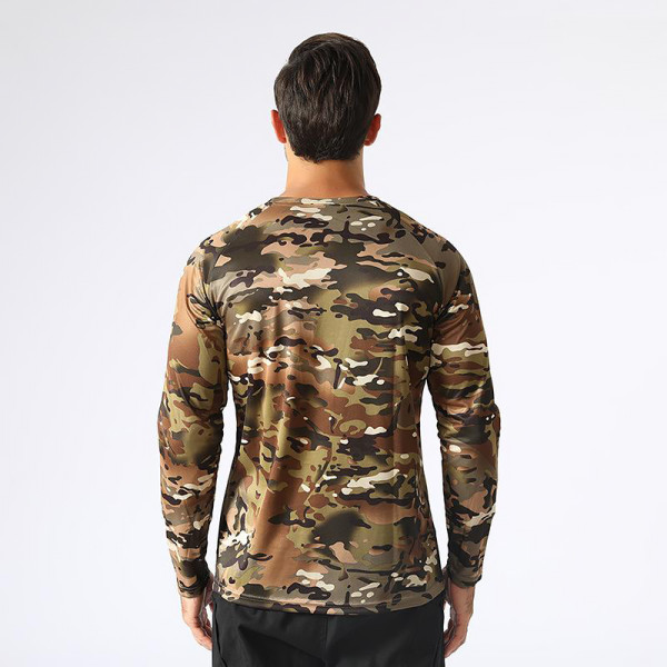 Тактический лонгслив с длинным рукавом A659 Camouflage CP XL