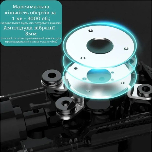 Портативний масажер Booster Lightsaber Mini з кейсом у подарунок.