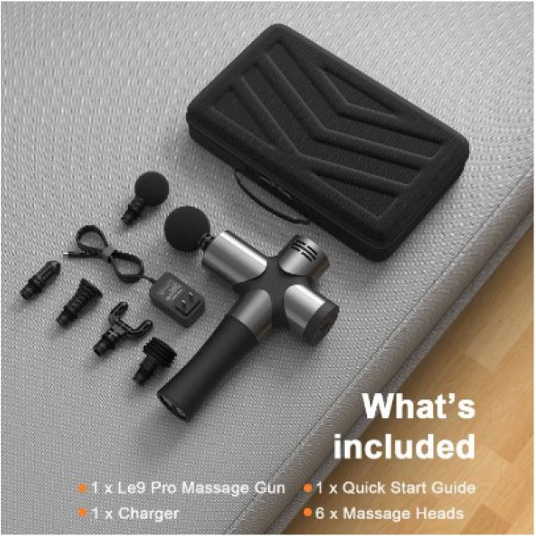 Професійний перкусійний масажер Booster Pro 3 для зняття м'язового болю та відновлення після фізичних навантажень