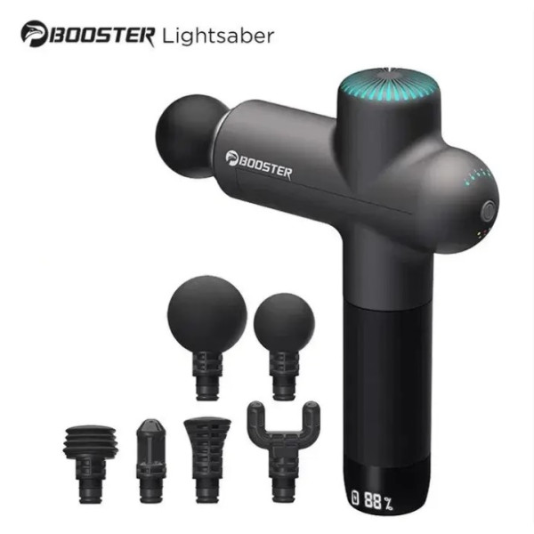 Професійний перкусійний масажер Booster Lightsaber (24v) для масажу тригерних точок.