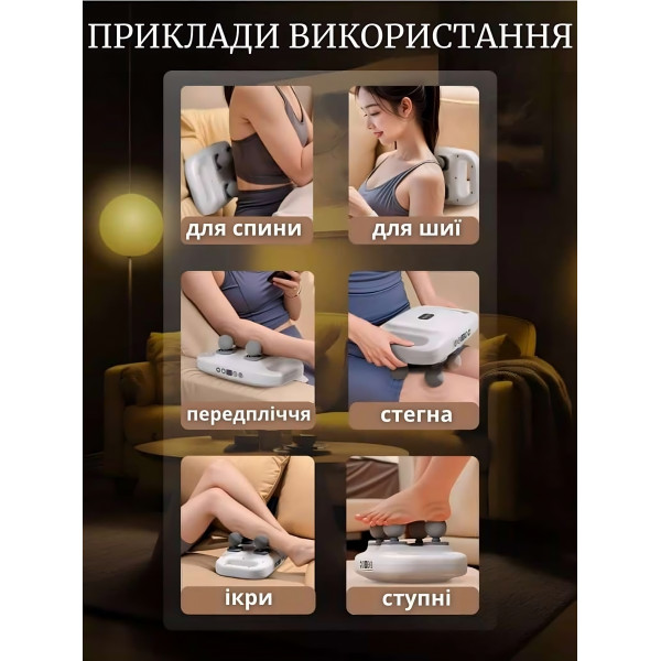 Boostex Pro Max 4: масажер для комфортного відновлення після важкого дня для всіх членів сім'ї