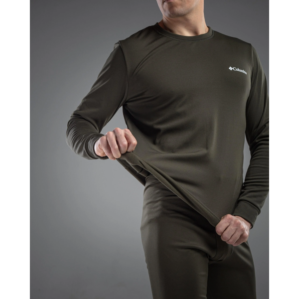 Чоловіча термобілизна Columbia Хакі. Тепла термобілизна для повсякденного носіння та активного відпочинку. Колір Хакі і чорний. Лише 2 дні до кінця розпродажу.
