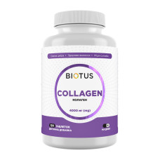 Колаген, Collagen, Biotus, 120 таблеток