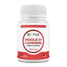 Індол-3-карбінол,  Indole-3-carbinol, Biotus, 60 капсул