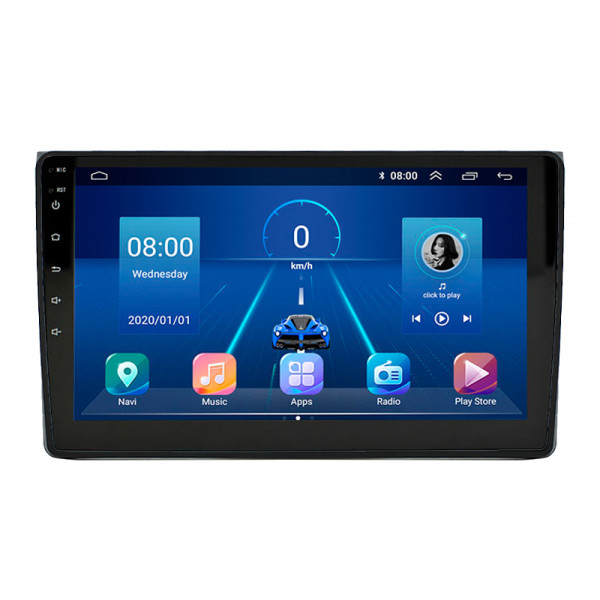 Штатная магнитола Lesko для Audi S4 II (B6) 2002-2004 экран 9" 2/32Gb Wi-Fi GPS Base