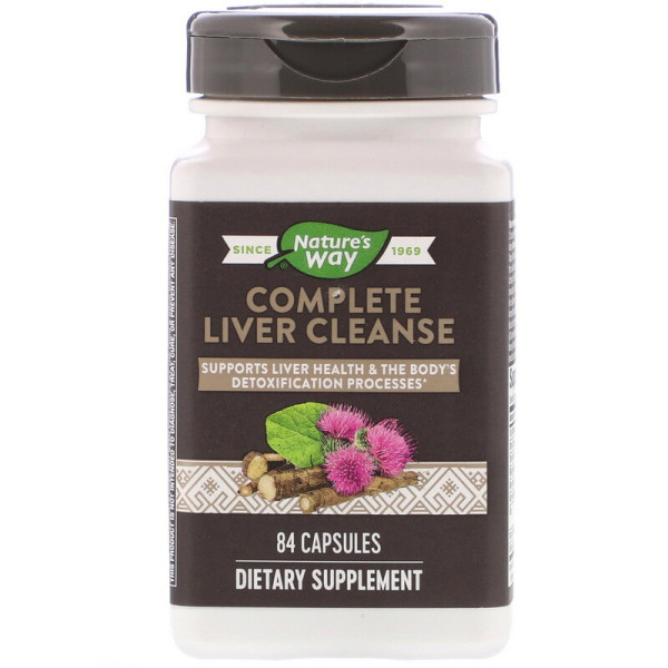Підтримка печінки, Complete Liver Cleanse, Nature's Way, 84 капсули
