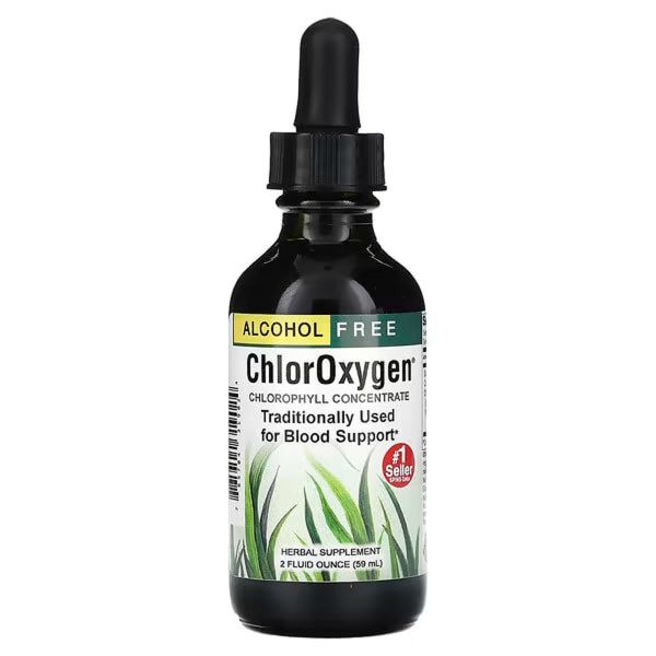 Концентрат хлорофілу, Chlorophyll Concentrate, Herbs Etc., без спирту, 59 мл